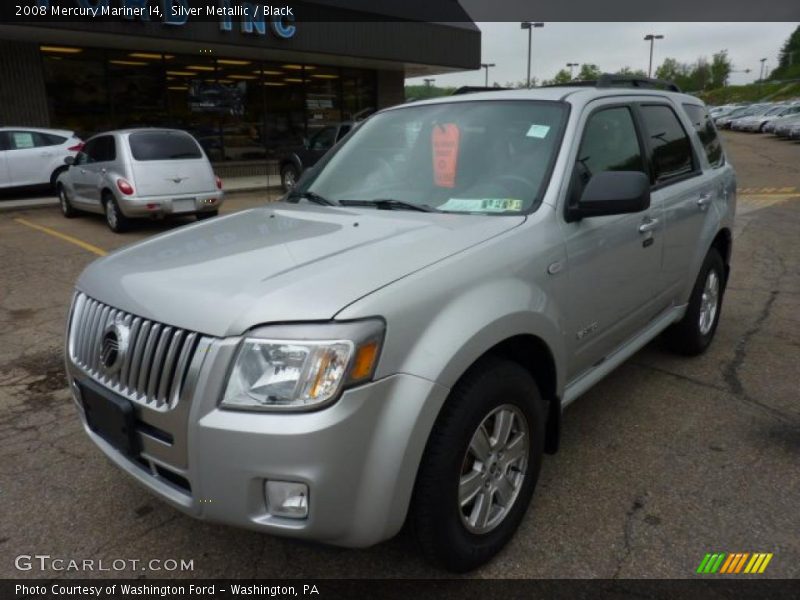 Silver Metallic / Black 2008 Mercury Mariner I4