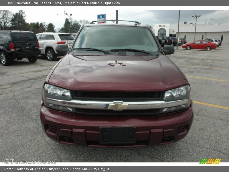 Majestic Red Metallic / Light Gray 2005 Chevrolet TrailBlazer LS 4x4