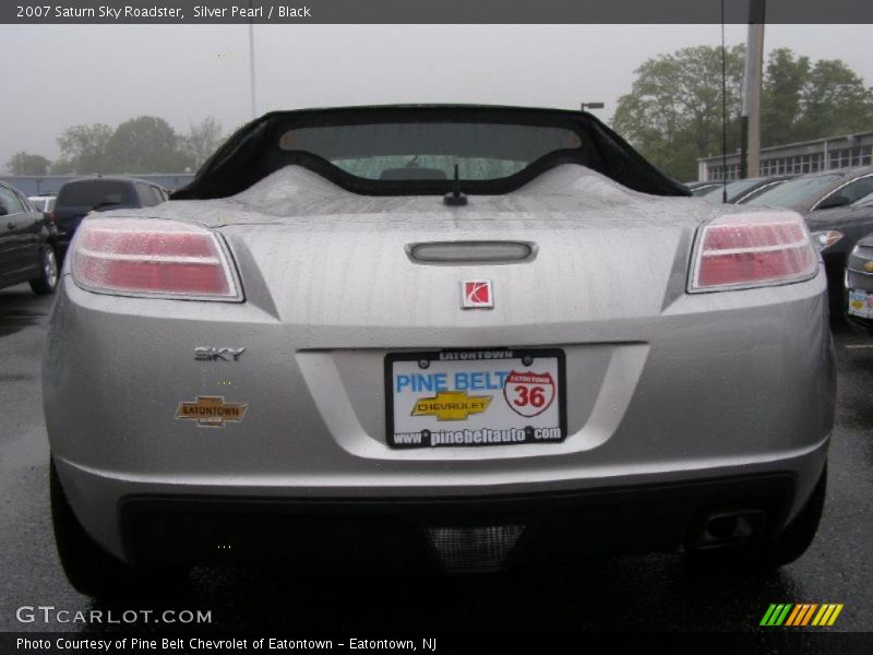 Silver Pearl / Black 2007 Saturn Sky Roadster
