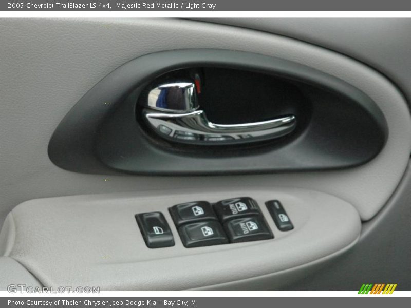 Majestic Red Metallic / Light Gray 2005 Chevrolet TrailBlazer LS 4x4