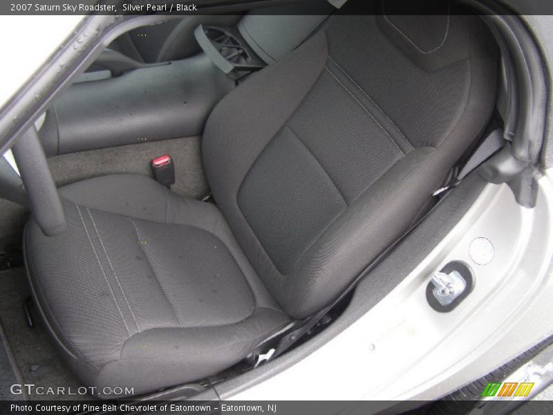 Silver Pearl / Black 2007 Saturn Sky Roadster