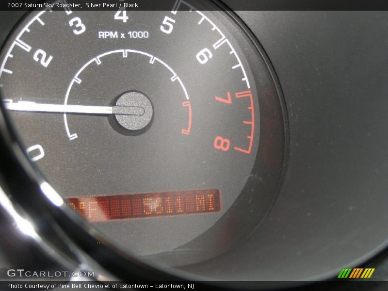 Silver Pearl / Black 2007 Saturn Sky Roadster