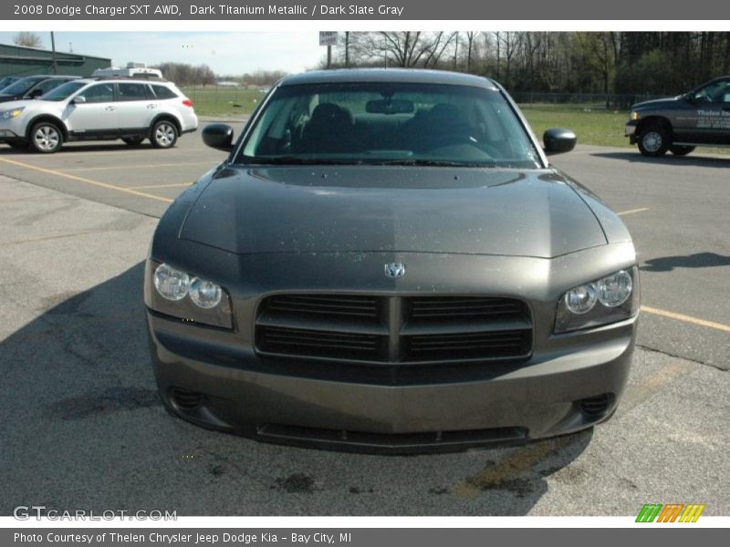 Dark Titanium Metallic / Dark Slate Gray 2008 Dodge Charger SXT AWD