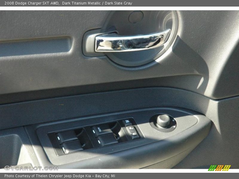 Dark Titanium Metallic / Dark Slate Gray 2008 Dodge Charger SXT AWD