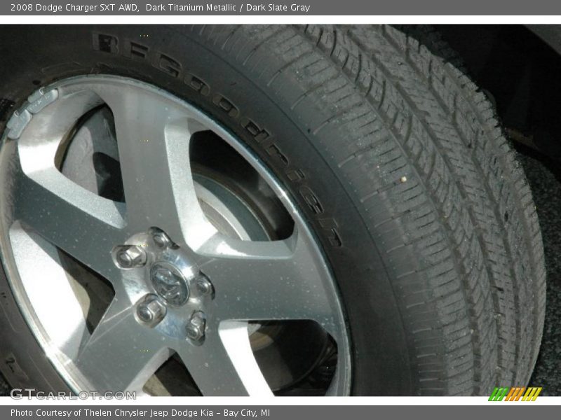 Dark Titanium Metallic / Dark Slate Gray 2008 Dodge Charger SXT AWD