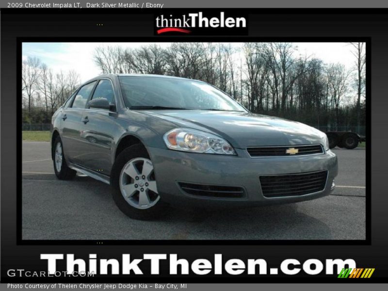 Dark Silver Metallic / Ebony 2009 Chevrolet Impala LT