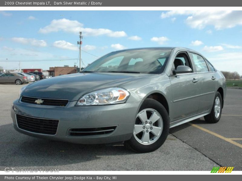 Dark Silver Metallic / Ebony 2009 Chevrolet Impala LT