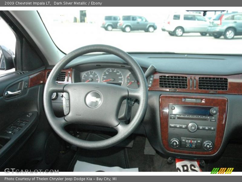 Dark Silver Metallic / Ebony 2009 Chevrolet Impala LT