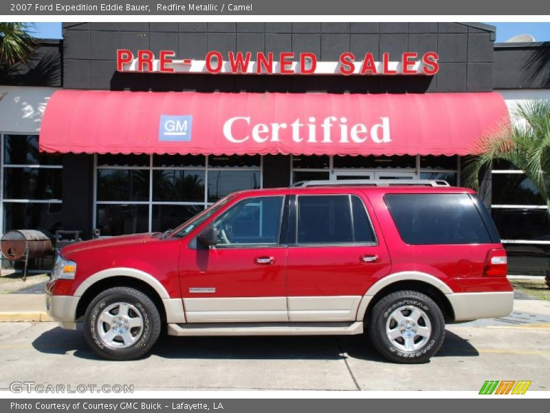 Redfire Metallic / Camel 2007 Ford Expedition Eddie Bauer