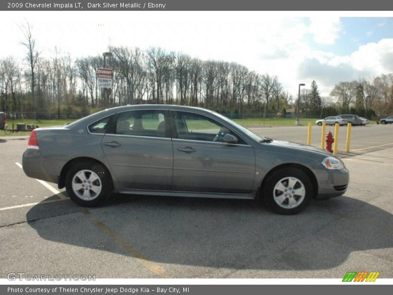 Dark Silver Metallic / Ebony 2009 Chevrolet Impala LT