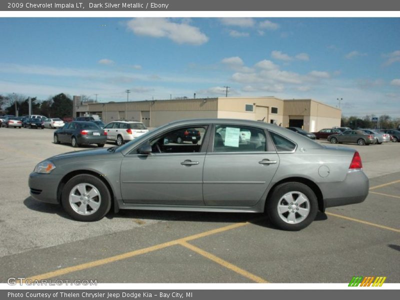 Dark Silver Metallic / Ebony 2009 Chevrolet Impala LT