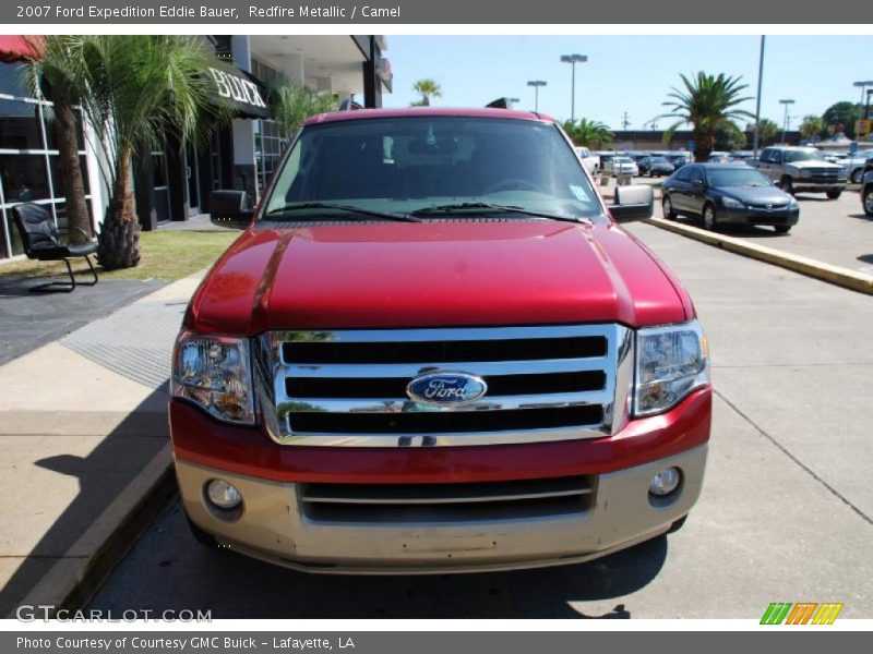 Redfire Metallic / Camel 2007 Ford Expedition Eddie Bauer