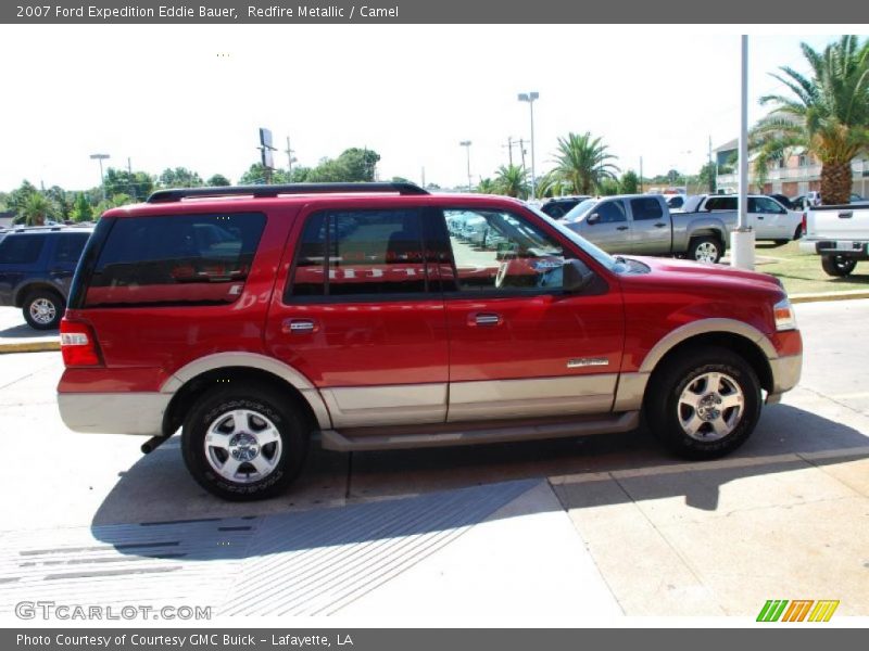 Redfire Metallic / Camel 2007 Ford Expedition Eddie Bauer