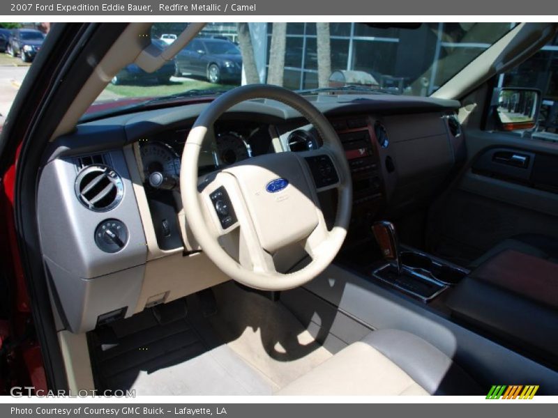 Redfire Metallic / Camel 2007 Ford Expedition Eddie Bauer