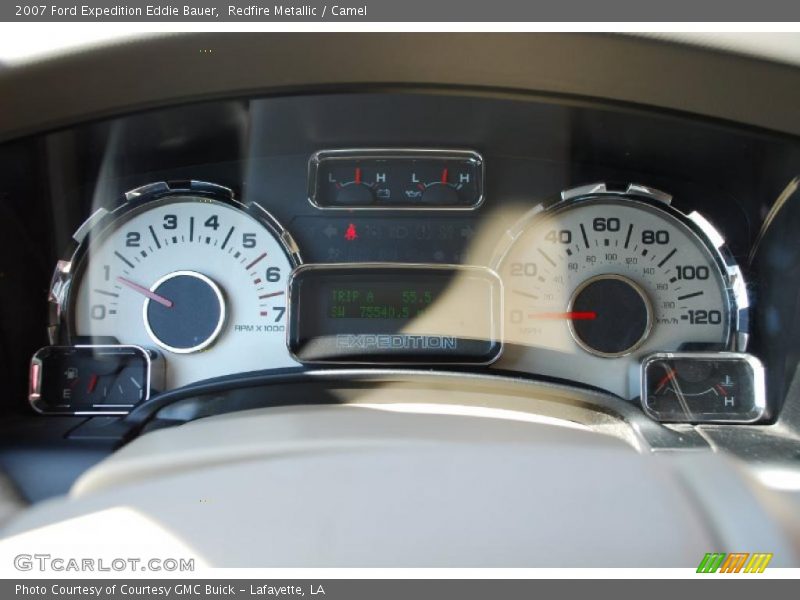 Redfire Metallic / Camel 2007 Ford Expedition Eddie Bauer