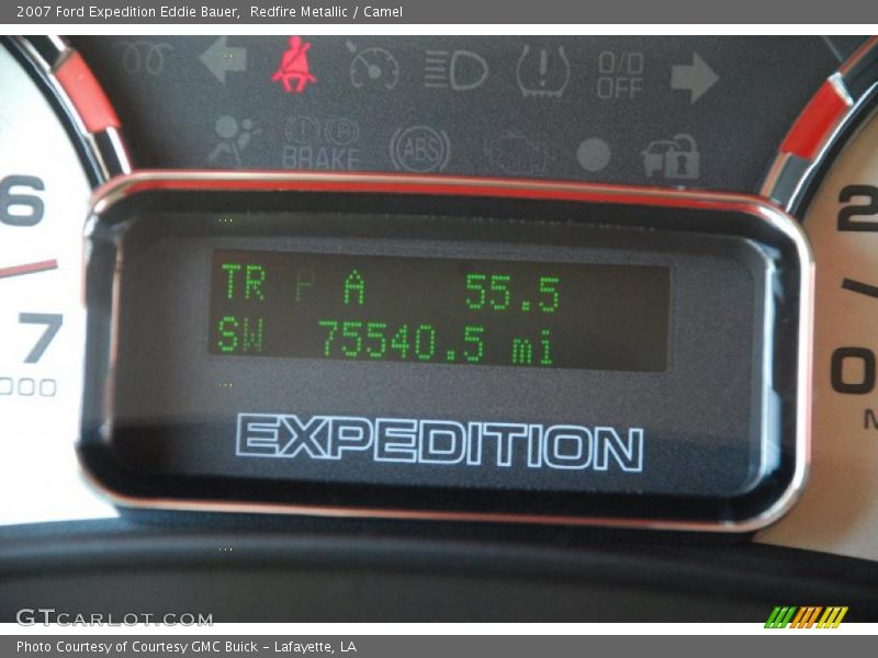 Redfire Metallic / Camel 2007 Ford Expedition Eddie Bauer