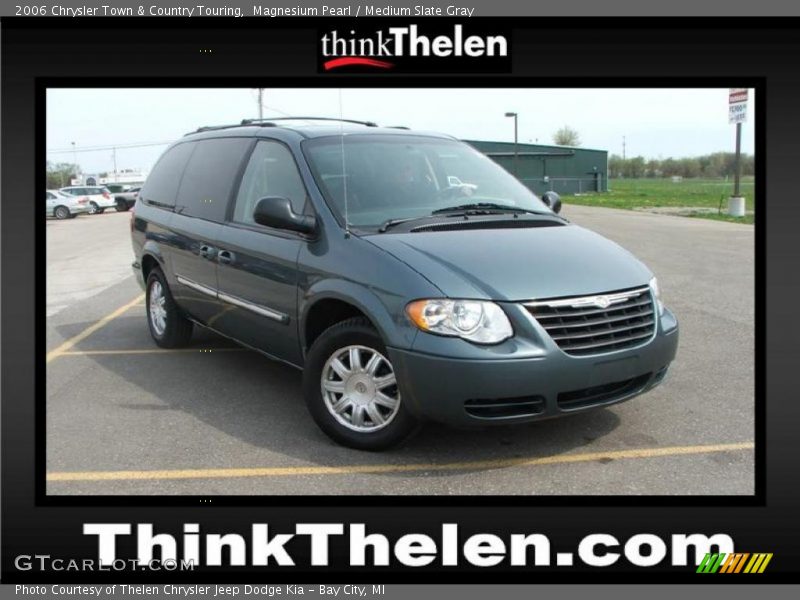 Magnesium Pearl / Medium Slate Gray 2006 Chrysler Town & Country Touring