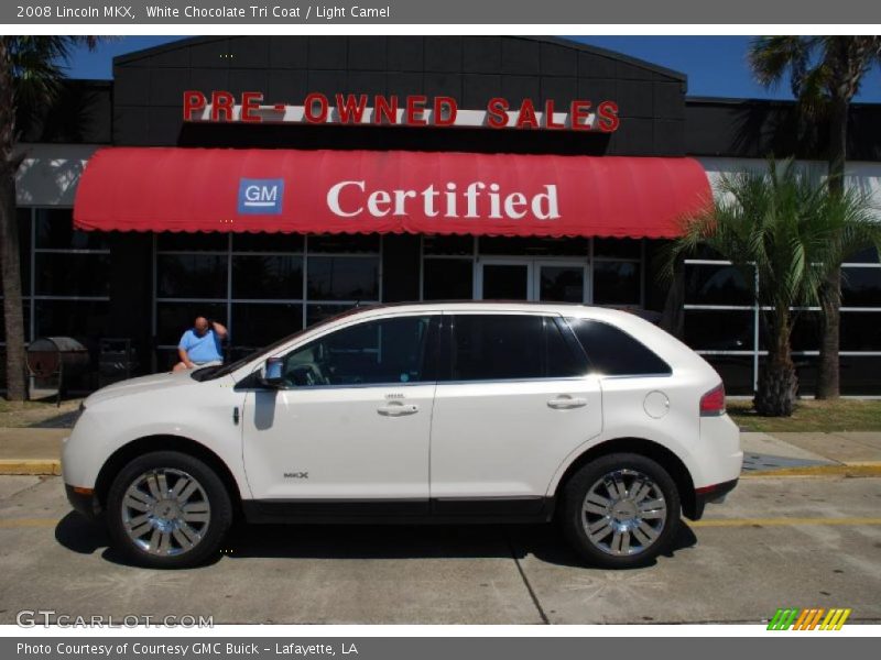 White Chocolate Tri Coat / Light Camel 2008 Lincoln MKX