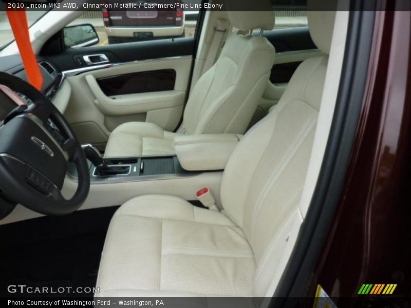 Cinnamon Metallic / Cashmere/Fine Line Ebony 2010 Lincoln MKS AWD