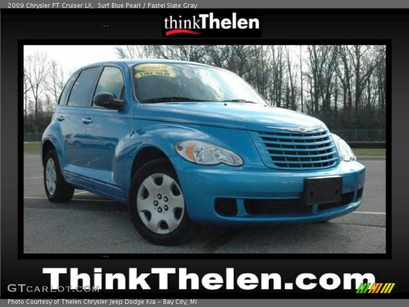 Surf Blue Pearl / Pastel Slate Gray 2009 Chrysler PT Cruiser LX