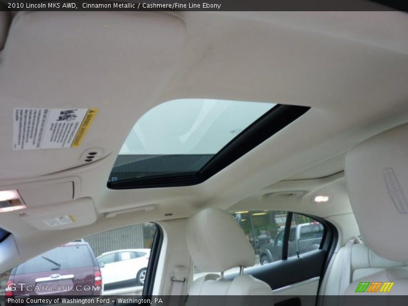 Cinnamon Metallic / Cashmere/Fine Line Ebony 2010 Lincoln MKS AWD