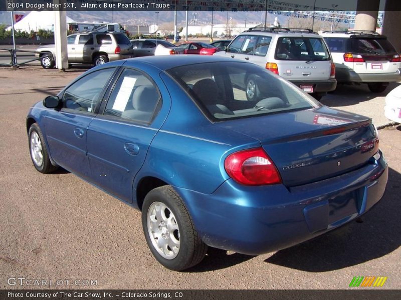 Atlantic Blue Pearlcoat / Taupe 2004 Dodge Neon SXT