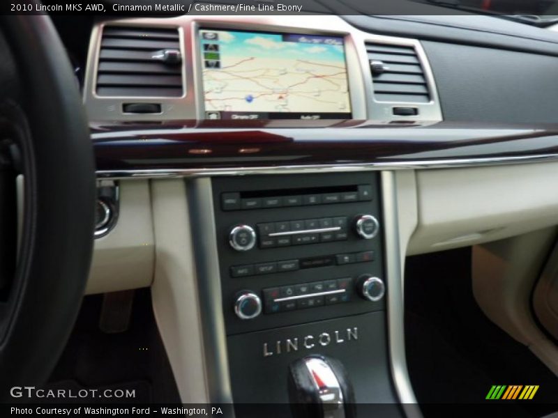 Cinnamon Metallic / Cashmere/Fine Line Ebony 2010 Lincoln MKS AWD