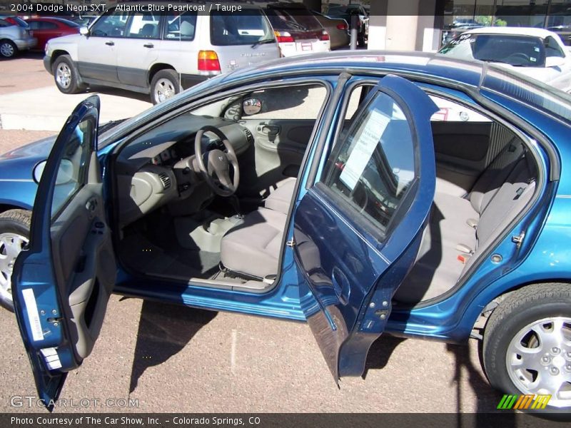 Atlantic Blue Pearlcoat / Taupe 2004 Dodge Neon SXT