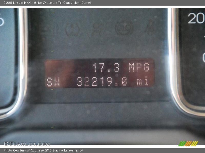 White Chocolate Tri Coat / Light Camel 2008 Lincoln MKX