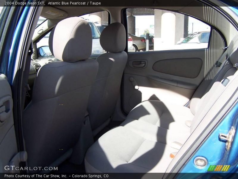 Atlantic Blue Pearlcoat / Taupe 2004 Dodge Neon SXT