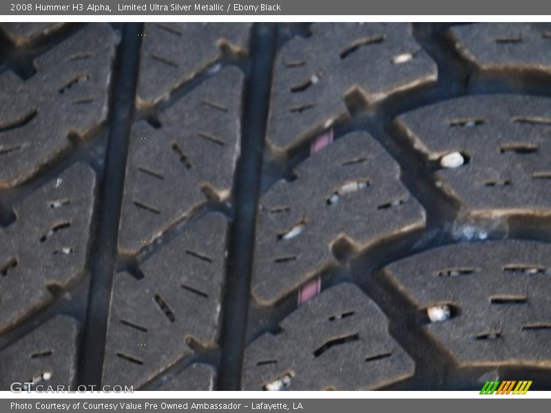 Limited Ultra Silver Metallic / Ebony Black 2008 Hummer H3 Alpha