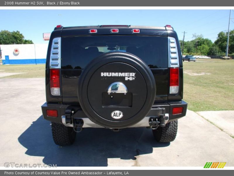 Black / Ebony Black 2008 Hummer H2 SUV