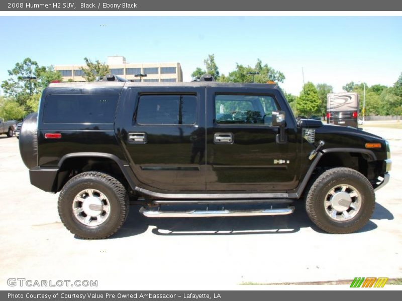 Black / Ebony Black 2008 Hummer H2 SUV