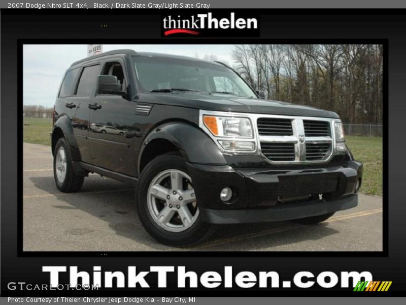 Black / Dark Slate Gray/Light Slate Gray 2007 Dodge Nitro SLT 4x4