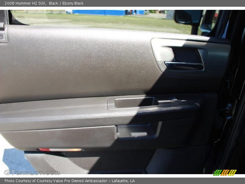 Black / Ebony Black 2008 Hummer H2 SUV