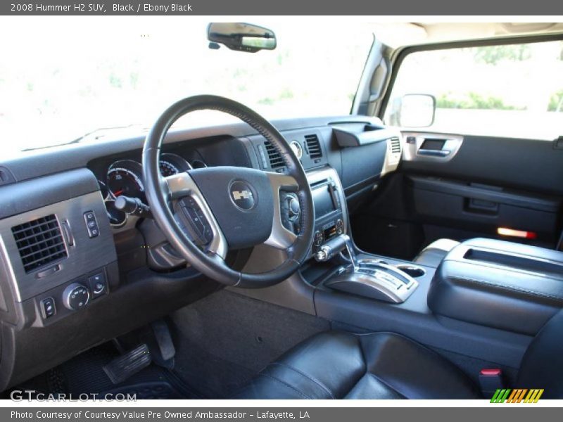 Black / Ebony Black 2008 Hummer H2 SUV