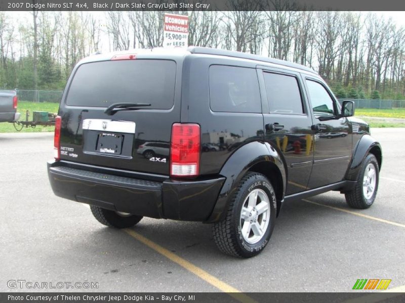 Black / Dark Slate Gray/Light Slate Gray 2007 Dodge Nitro SLT 4x4