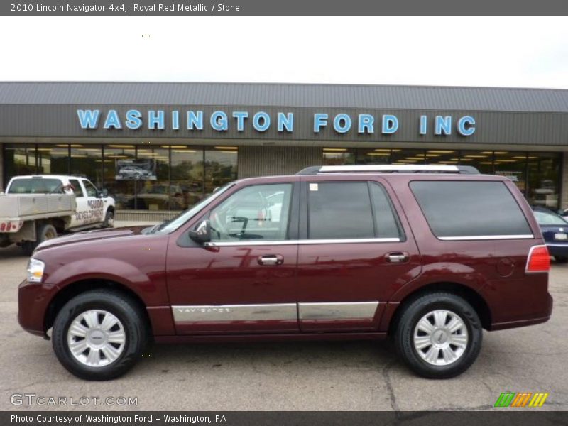 Royal Red Metallic / Stone 2010 Lincoln Navigator 4x4