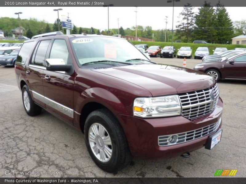 Royal Red Metallic / Stone 2010 Lincoln Navigator 4x4