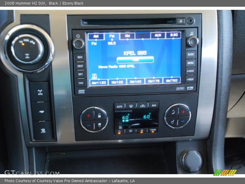 Black / Ebony Black 2008 Hummer H2 SUV