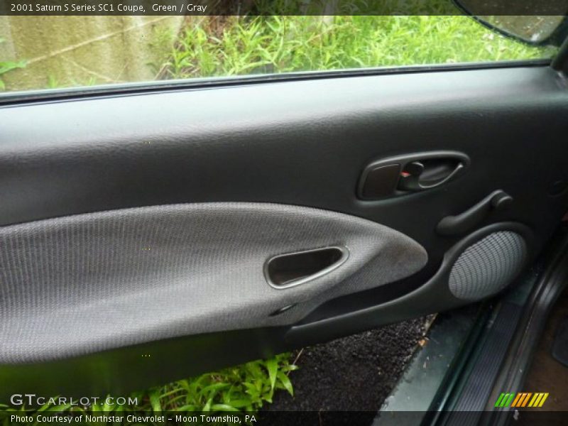 Green / Gray 2001 Saturn S Series SC1 Coupe