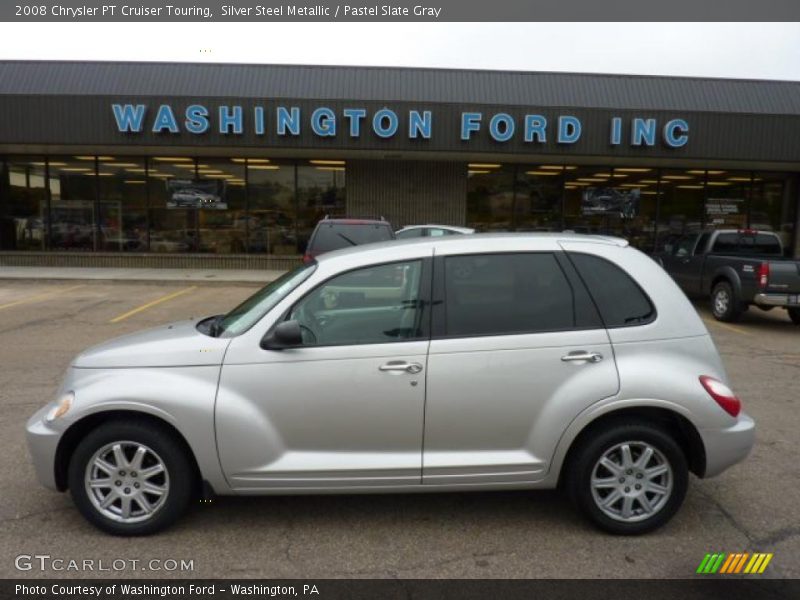 Silver Steel Metallic / Pastel Slate Gray 2008 Chrysler PT Cruiser Touring
