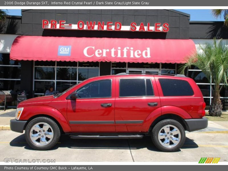 Inferno Red Crystal Pearl / Dark Slate Gray/Light Slate Gray 2006 Dodge Durango SXT