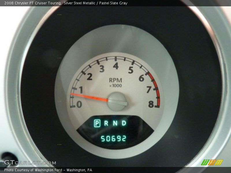 Silver Steel Metallic / Pastel Slate Gray 2008 Chrysler PT Cruiser Touring