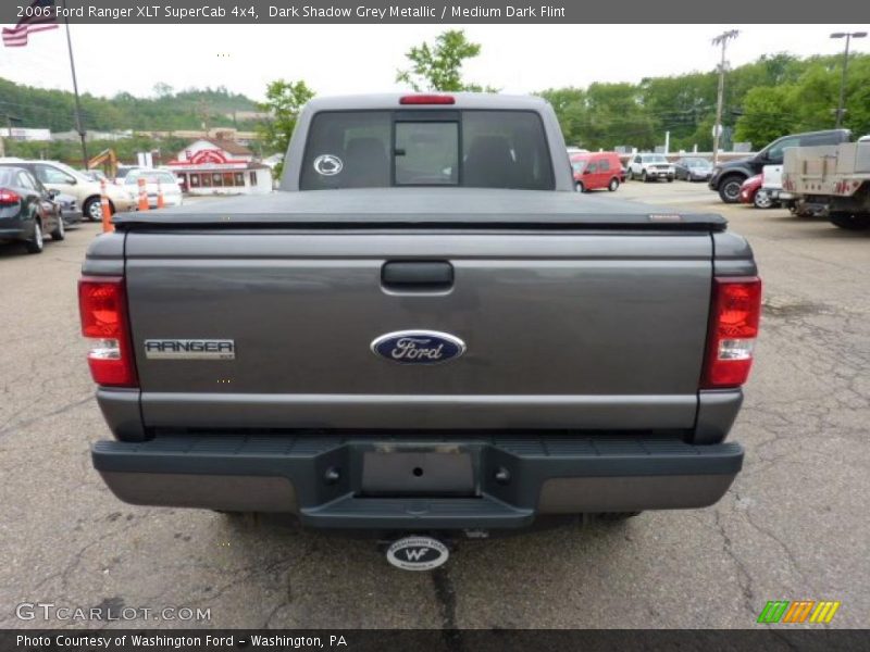 Dark Shadow Grey Metallic / Medium Dark Flint 2006 Ford Ranger XLT SuperCab 4x4