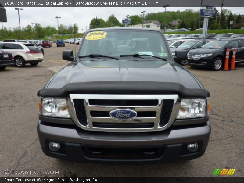 Dark Shadow Grey Metallic / Medium Dark Flint 2006 Ford Ranger XLT SuperCab 4x4
