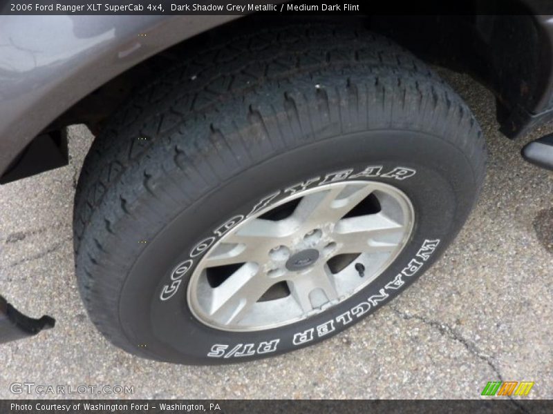 Dark Shadow Grey Metallic / Medium Dark Flint 2006 Ford Ranger XLT SuperCab 4x4