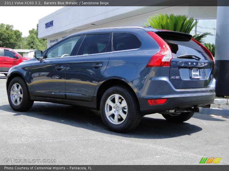 Barents Blue Metallic / Sandstone Beige 2011 Volvo XC60 3.2