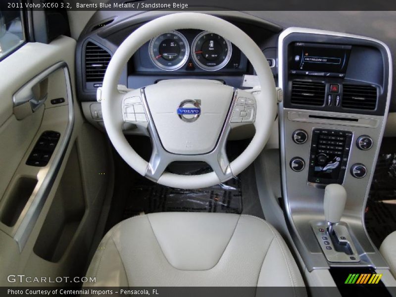 Barents Blue Metallic / Sandstone Beige 2011 Volvo XC60 3.2