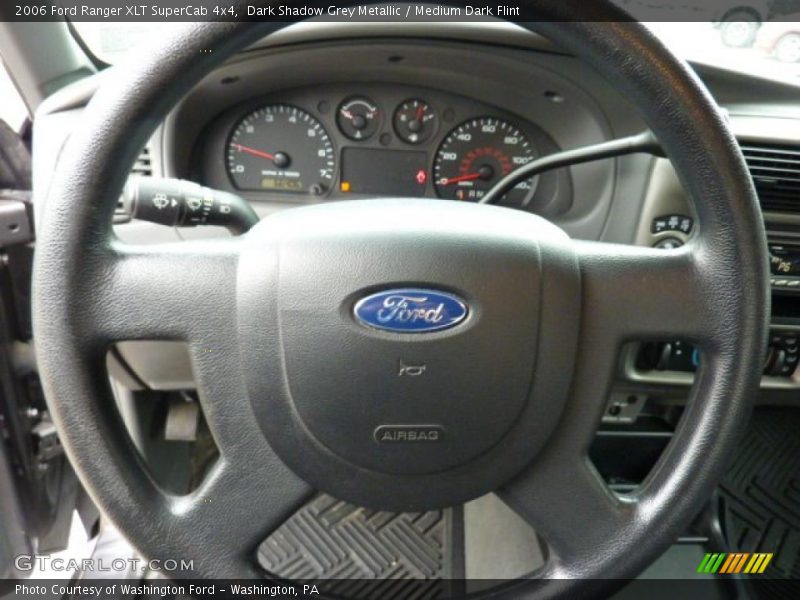 Dark Shadow Grey Metallic / Medium Dark Flint 2006 Ford Ranger XLT SuperCab 4x4